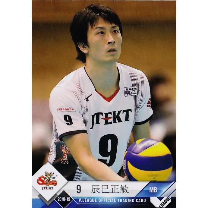 8 【辰巳正敏/ジェイテクトSTINGS】2018-19 V・プレミアリーグ男子