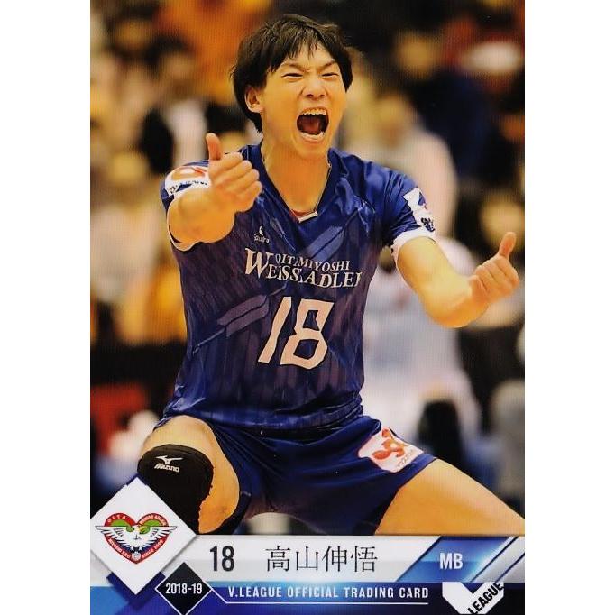13 【高山伸悟/大分三好ヴァイセアドラー】2018-19 V・プレミアリーグ