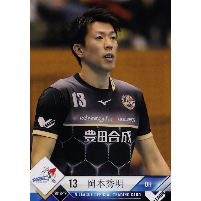 13 【岡本秀明/豊田合成トレフェルサ】2018-19 V・プレミアリーグ男子