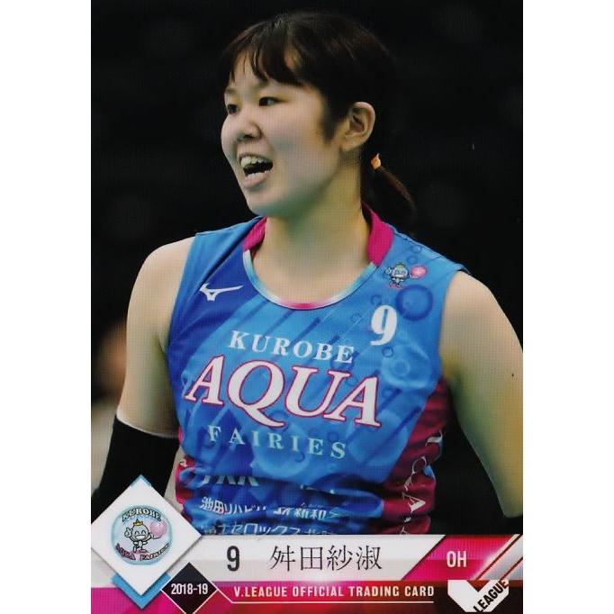 9 【舛田紗淑/KUROBEアクアフェアリーズ】2018-19V・プレミアリーグ
