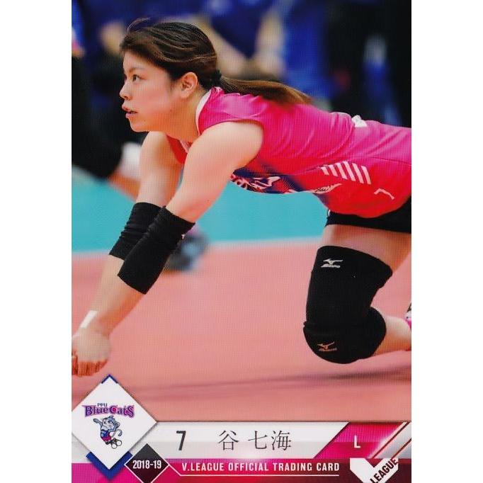 7 【谷七海/PFUブルーキャッツ】2018-19V・プレミアリーグ女子公式