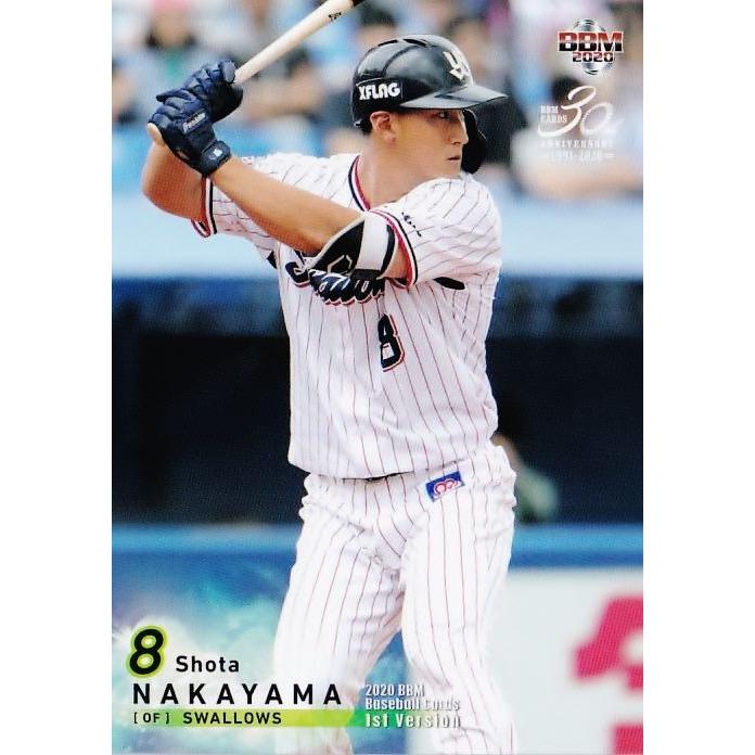 316 【中山翔太/東京ヤクルトスワローズ】2020BBMベースボールカード
