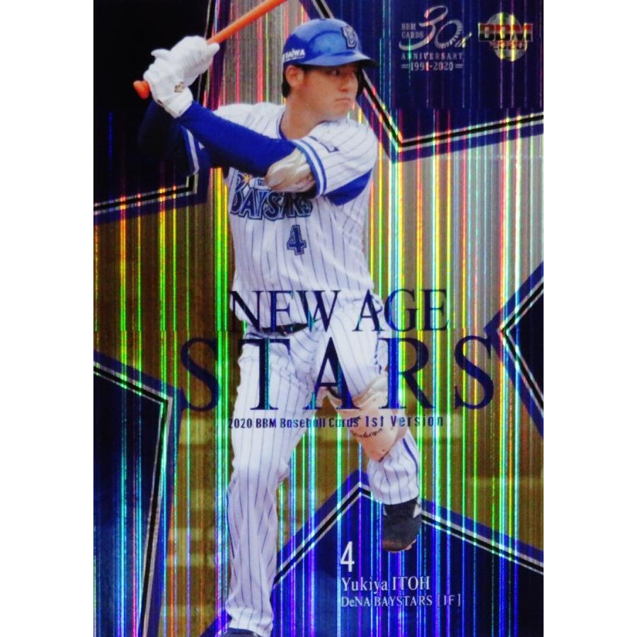 NS08 【伊藤裕季也/横浜DeNAベイスターズ】2020BBMベースボールカード  