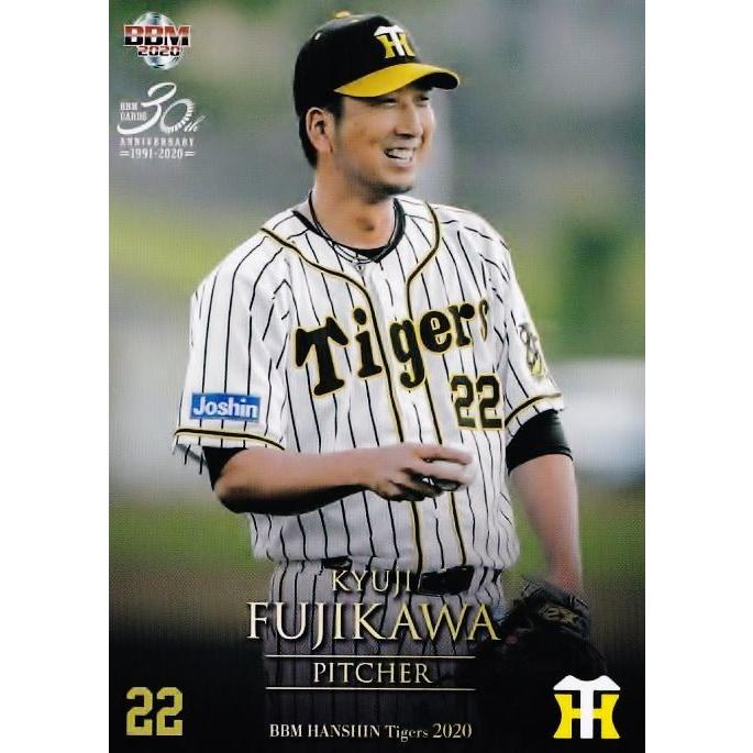 10 【藤川球児】BBM 阪神タイガース 2020 レギュラー : スポーツカード