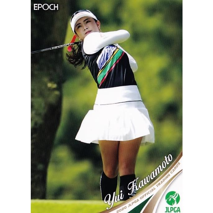 6 【河本結】エポック 2020 日本女子プロゴルフ協会オフィシャルカード
