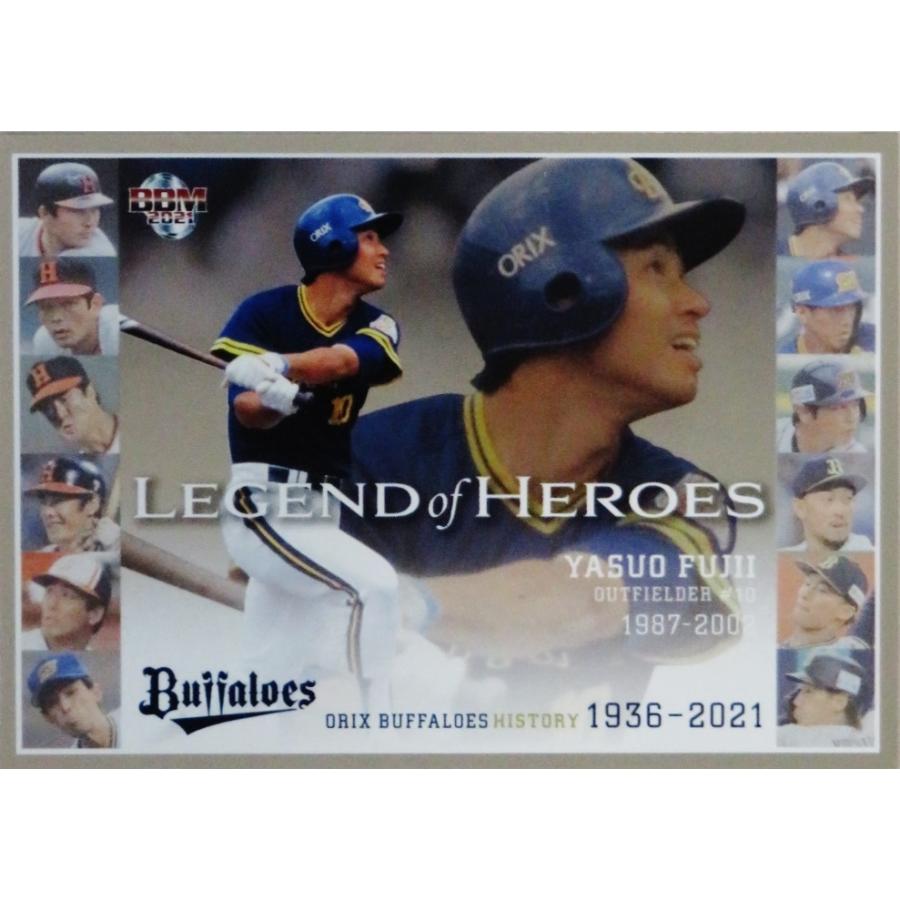 LH07【藤井康雄】2021 BBM オリックス・バファローズヒストリー 1936