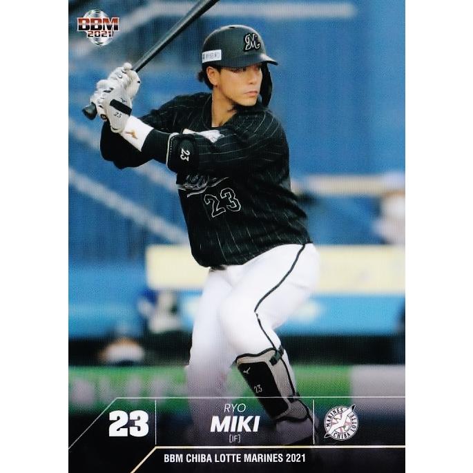 47 【三木亮】BBM 千葉ロッテマリーンズ 2021 レギュラー : スポーツ