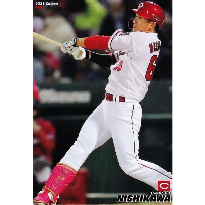 m 21 広島東洋カープ カードセット 西川龍馬