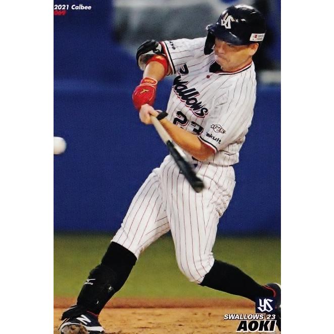69 【青木宣親/東京ヤクルトスワローズ】カルビー 2021プロ野球 