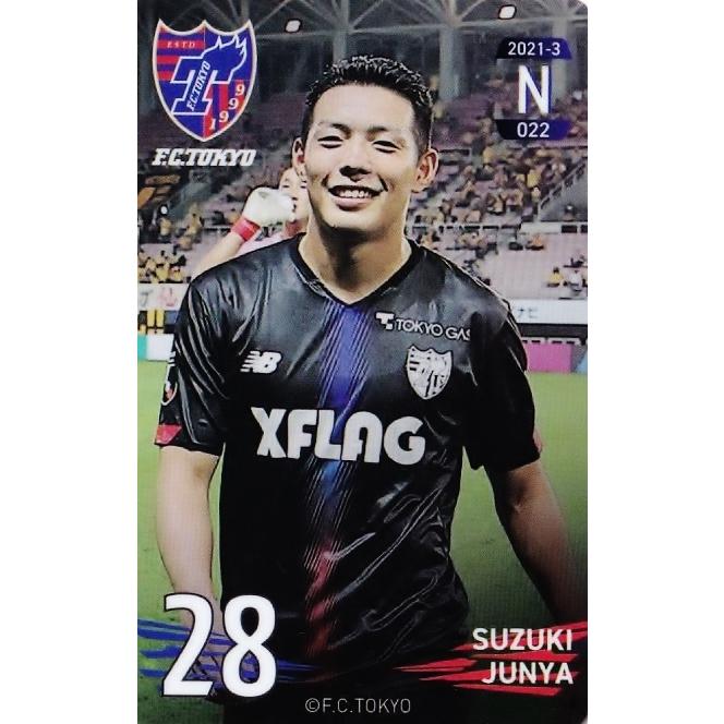 22 【鈴木準弥】2021 FC東京 オンサイトカード 第3弾 レギュラー