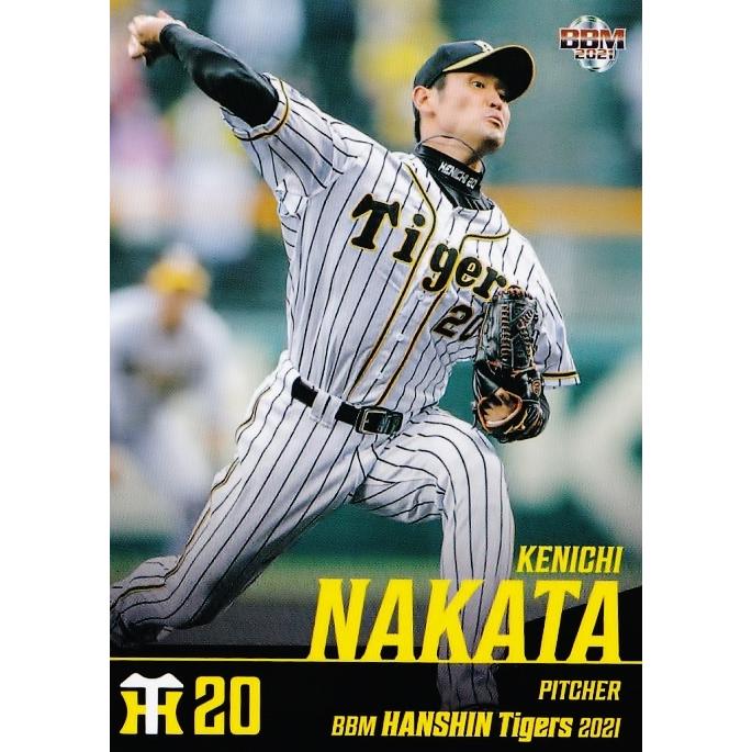 9 【中田賢一】BBM 阪神タイガース 2021 レギュラー : スポーツカード
