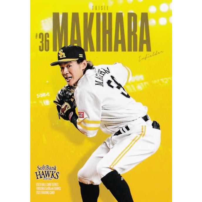 66 【牧原大成】2021 福岡ソフトバンクホークス ユーズドボール