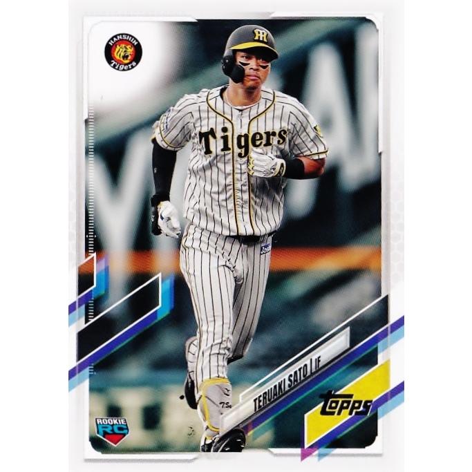 191 【佐藤輝明(ROOKIE)/阪神タイガース】TOPPS 2021 NPBベースボール 
