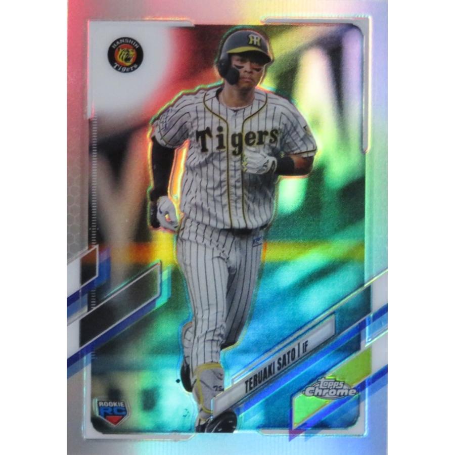 31 【佐藤輝明(ROOKIE)/阪神タイガース】2021 topps Chrome NPBベース