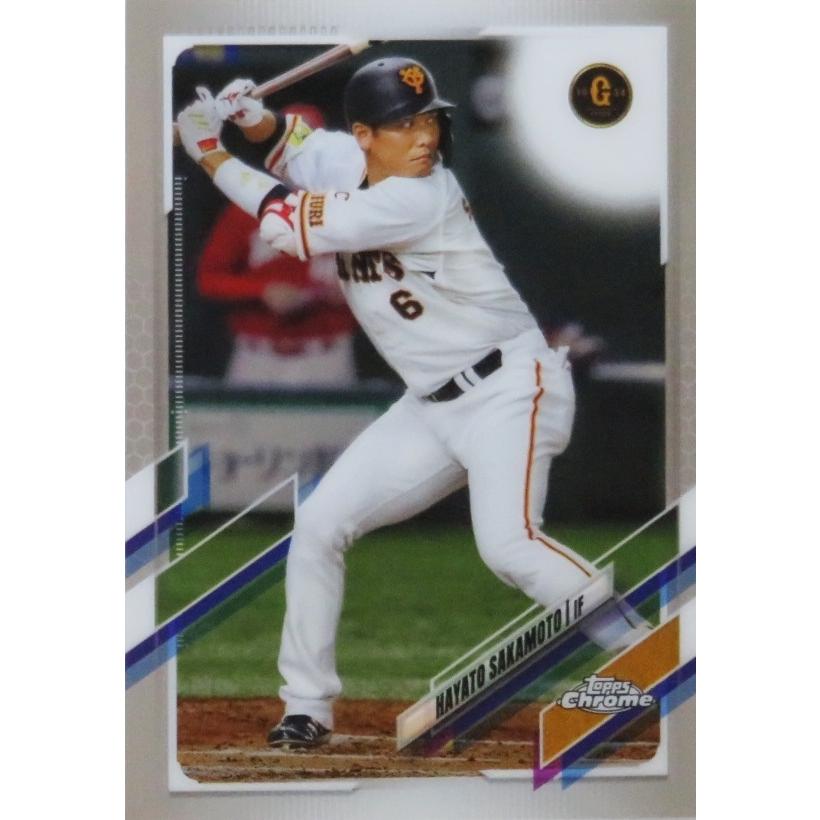 118 【坂本勇人/読売ジャイアンツ】2021 topps Chrome NPBベースボール