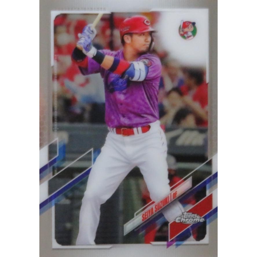 鈴木誠也 広島カープ インサートカード 2021 topps chrome 139 【鈴木誠也/広島東洋カープ】2021 topps Chrome NPBベースボール