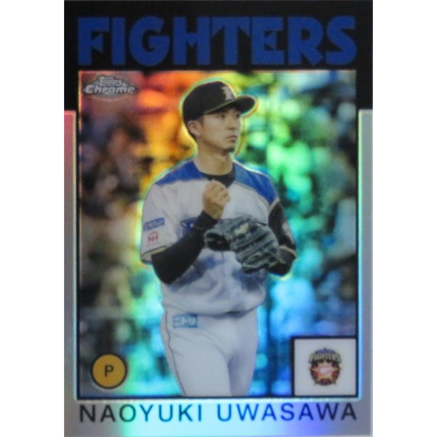86NU【上沢直之/北海道日本ハムファイターズ】2021 topps Chrome NPB 