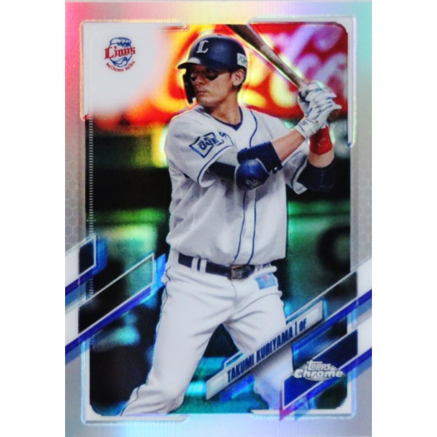 214 【栗山巧/埼玉西武ライオンズ】2021 topps Chrome NPBベースボール