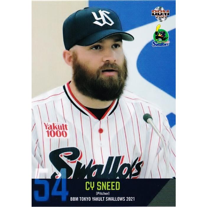 サイスニード選手カード 27 【サイスニード】BBM 東京ヤクルトスワローズ 2021 レギュラー