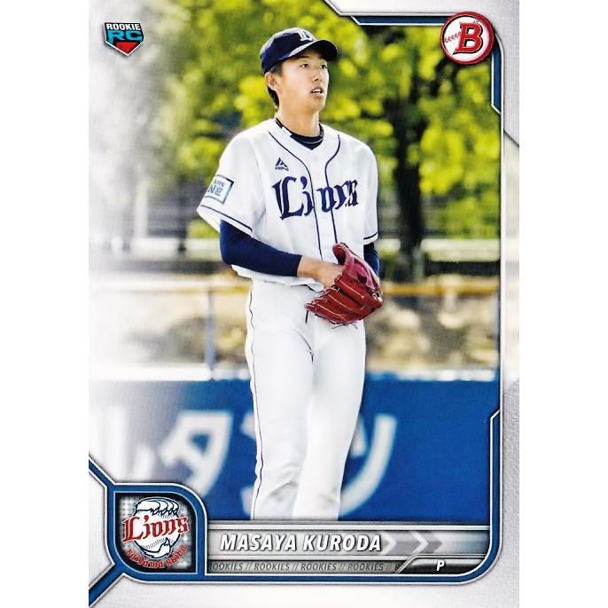 83 【黒田将矢(ROOKIE)/埼玉西武ライオンズ】2022 Topps Bowman 83 【黒田将矢(ROOKIE)/埼玉西武ライオンズ】2022 Topps Bowman