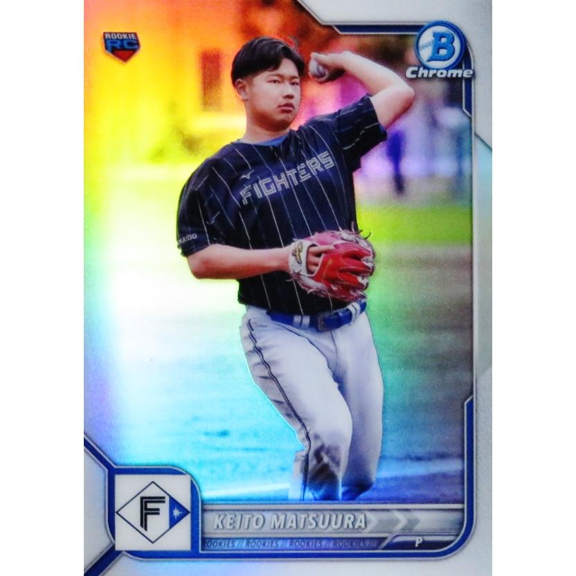 91 【松浦慶斗(ROOKIE)/北海道日本ハムファイターズ】2022 Topps