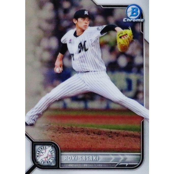 133 【佐々木朗希/千葉ロッテマリーンズ】2022 Topps Bowman NPBベース 