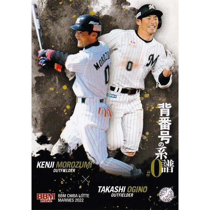 79 【諸積兼司×荻野貴司】BBM 千葉ロッテマリーンズ 2022 79 【諸積兼司×荻野貴司】BBM 千葉ロッテマリーンズ 2022