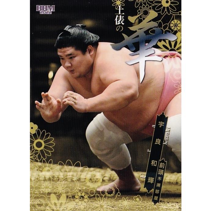52 【宇良 和輝】BBM2022 大相撲カード「華」レギュラー [土俵の華 