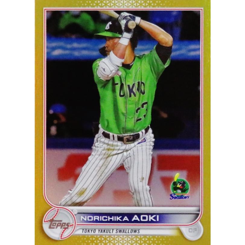 10 【青木宣親/東京ヤクルトスワローズ】Topps 2022 NPBベースボール