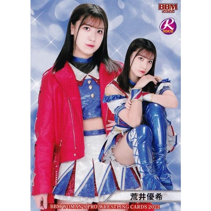 12 【荒井優希】BBM 女子プロレスカード 2022 レギュラー : スポーツ 