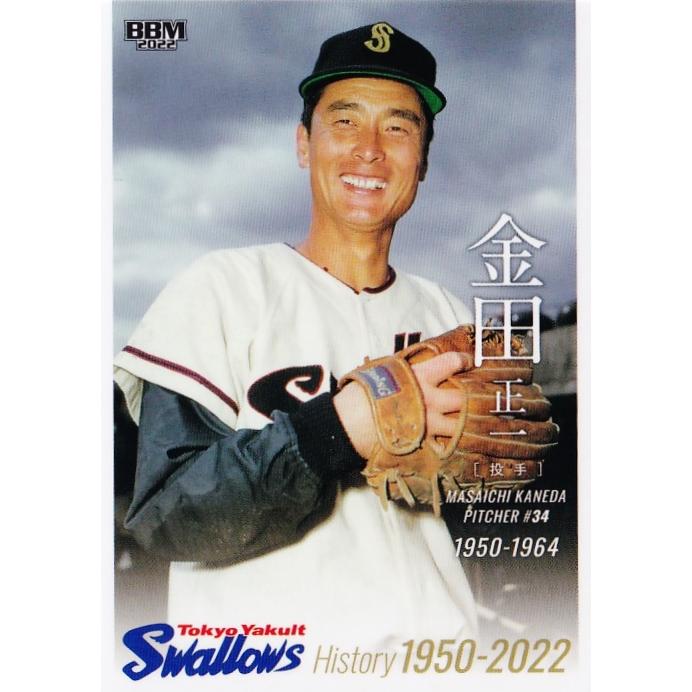 8 【金田正一】2022 BBM 東京ヤクルトスワローズ ヒストリー 8 【金田正一】2022 BBM 東京ヤクルトスワローズ ヒストリー