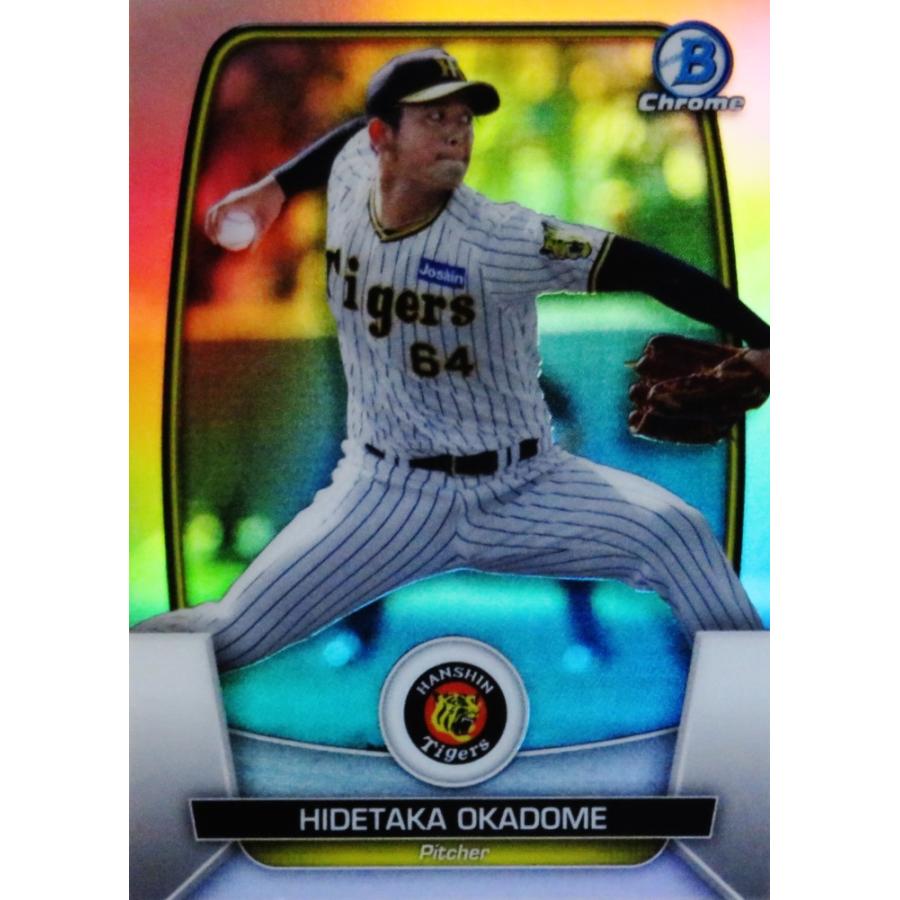 49 【岡留英貴/阪神タイガース】2023 Topps Bowman NPBベース