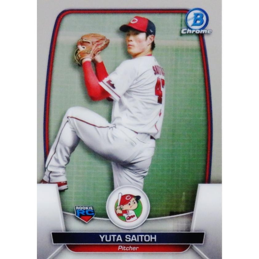 68 【斉藤優汰(ROOKIE)/広島東洋カープ】2023 Topps Bowman NPBベース 