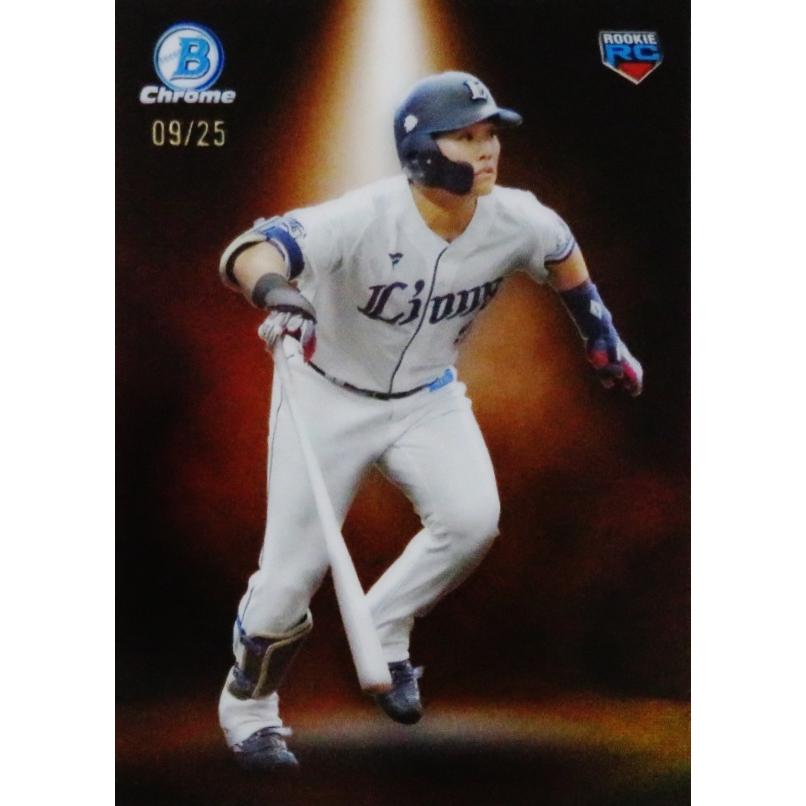 2023 TOPPS BOWMAN NPB 蛭間拓哉 RC 1stナンバー