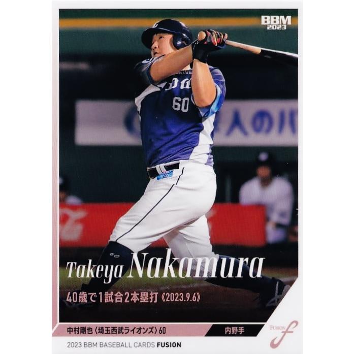 83 【中村剛也/埼玉西武ライオンズ】2023BBM FUSION レギュラー 83 【中村剛也/埼玉西武ライオンズ】2023BBM FUSION レギュラー