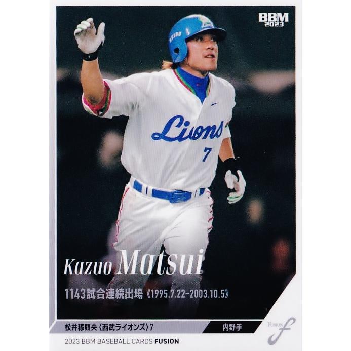 88 【松井稼頭央/埼玉西武ライオンズ】2023BBM FUSION 88 【松井稼頭央/埼玉西武ライオンズ】2023BBM FUSION