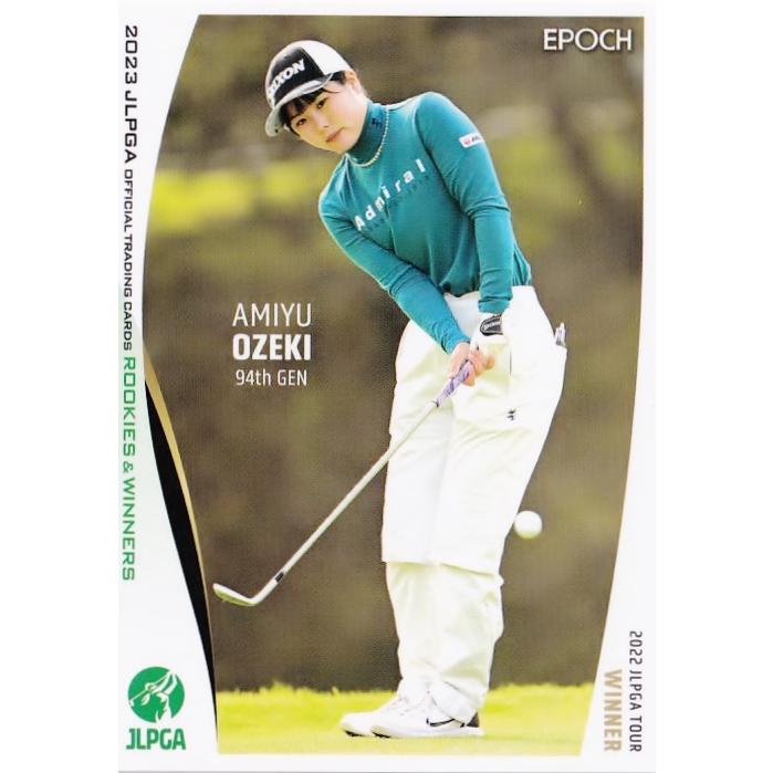 21 【尾関彩美悠】エポック 2023 日本女子プロゴルフ協会 21 【尾関彩美悠】エポック 2023 日本女子プロゴルフ協会