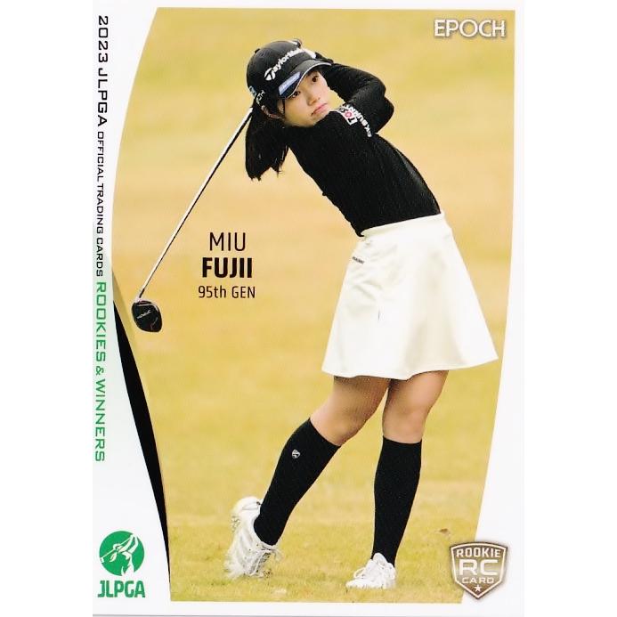 45 【藤井美羽(ROOKIE)】エポック 2023 日本女子プロゴルフ協会