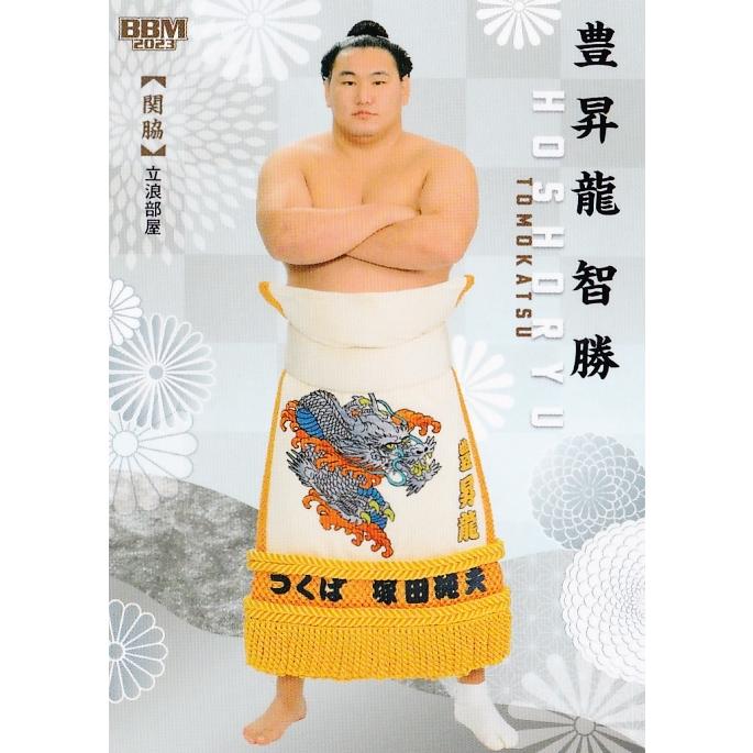 4 【豊昇龍 智勝】BBM2023 大相撲カード「絆」レギュラー 4 【豊昇龍 智勝】BBM2023 大相撲カード「絆」レギュラー