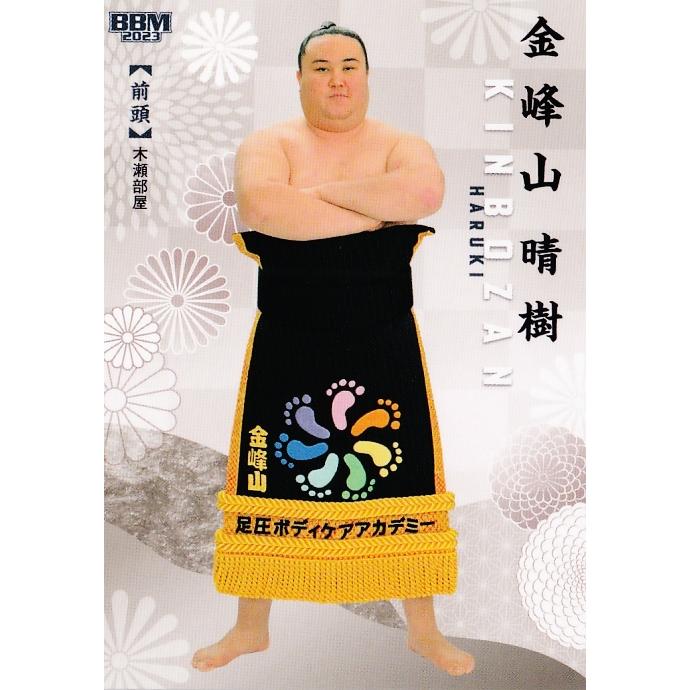 36 【金峰山晴樹】BBM2023 大相撲カード「絆」レギュラー : スポーツ