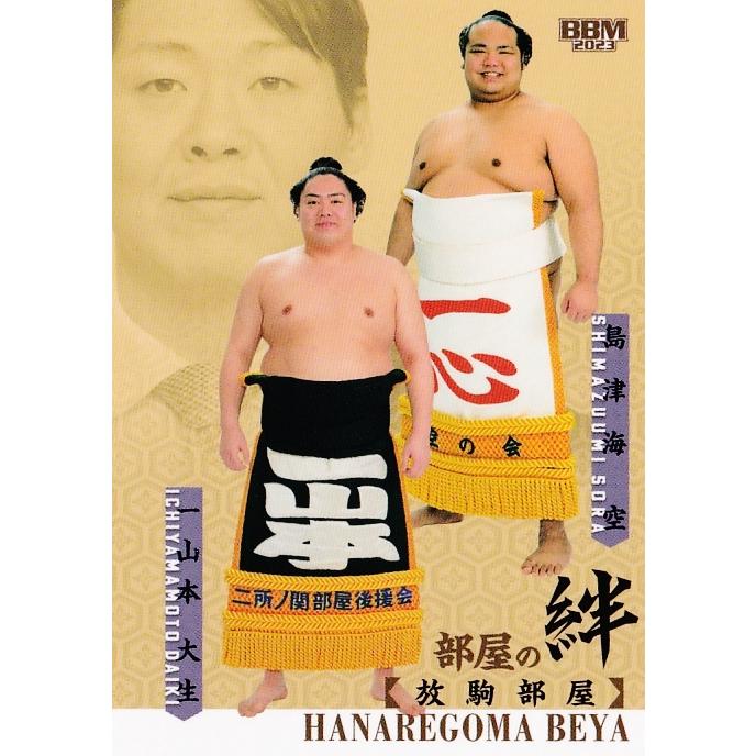 53 【放駒部屋(一山本/島津海)】BBM2023 大相撲カード「絆」レギュラー