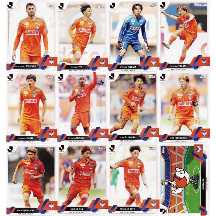アルビレックス新潟】2023 Topps Jリーグ フラッグシップ アルビレックス新潟】2023 Topps Jリーグ フラッグシップ
