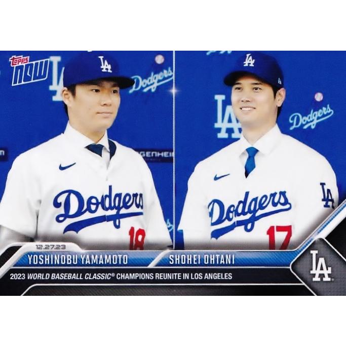 OS26【大谷翔平&山本由伸/ドジャース】2023 MLB TOPPS NOW OS26【大谷翔平&山本由伸/ドジャース】2023 MLB TOPPS NOW
