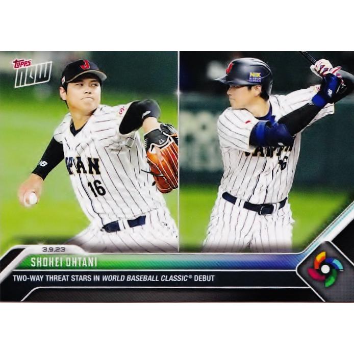 8【大谷翔平/野球日本代表・侍ジャパン】2023 WBC World Baseball Classic TOPPS NOW [2023/3/9  vs中国] (PR: 9858) : 23tnwbc-08 : スポーツカード ジャンバラヤ - 通販 - Yahoo!ショッピング