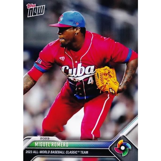 9【ミゲル・ロメロ/キューバ】2023 WBC World Baseball Classic TOPPS