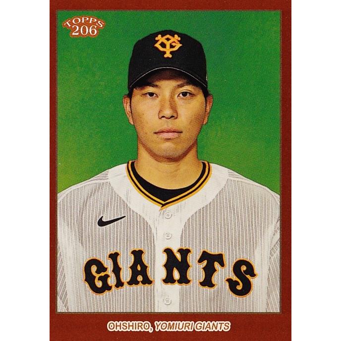 4 【大城卓三/読売ジャイアンツ】2023 Topps 206 NPB ベース 4 【大城卓三/読売ジャイアンツ】2023 Topps 206 NPB ベース