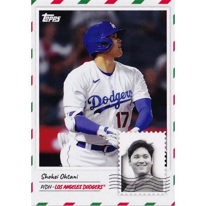 1【大谷翔平/ドジャース】2023 Topps MLB Holiday Card (PR:24372