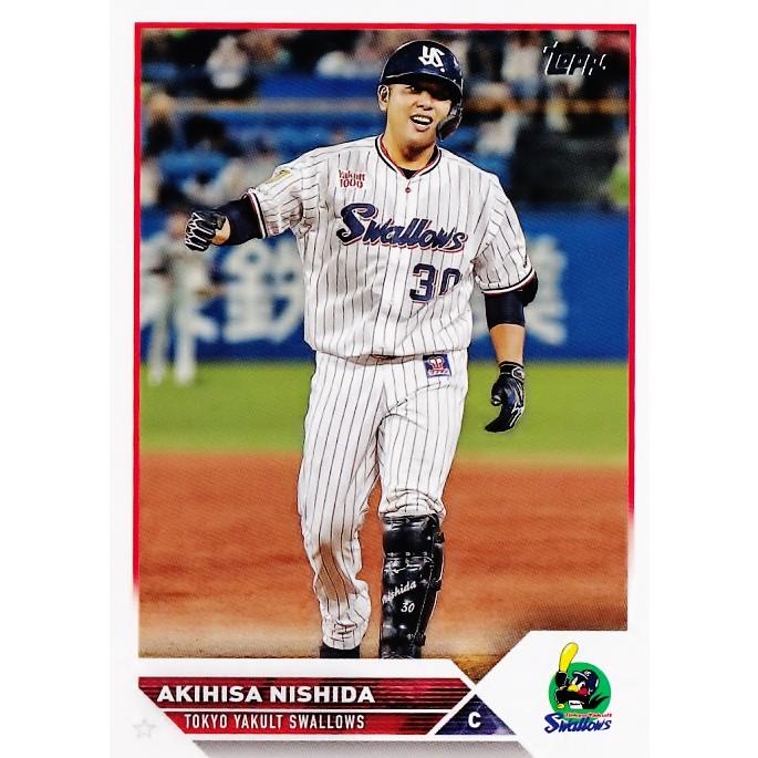 161 【西田明央/東京ヤクルトスワローズ】Topps 2023 NPBベースボール