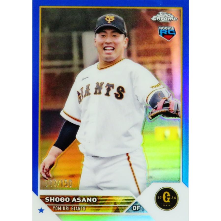 浅野翔吾(ROOKIE)/読売ジャイアンツ】2023 Topps Chrome NPB 浅野翔吾(ROOKIE)/読売ジャイアンツ】2023 Topps Chrome NPB