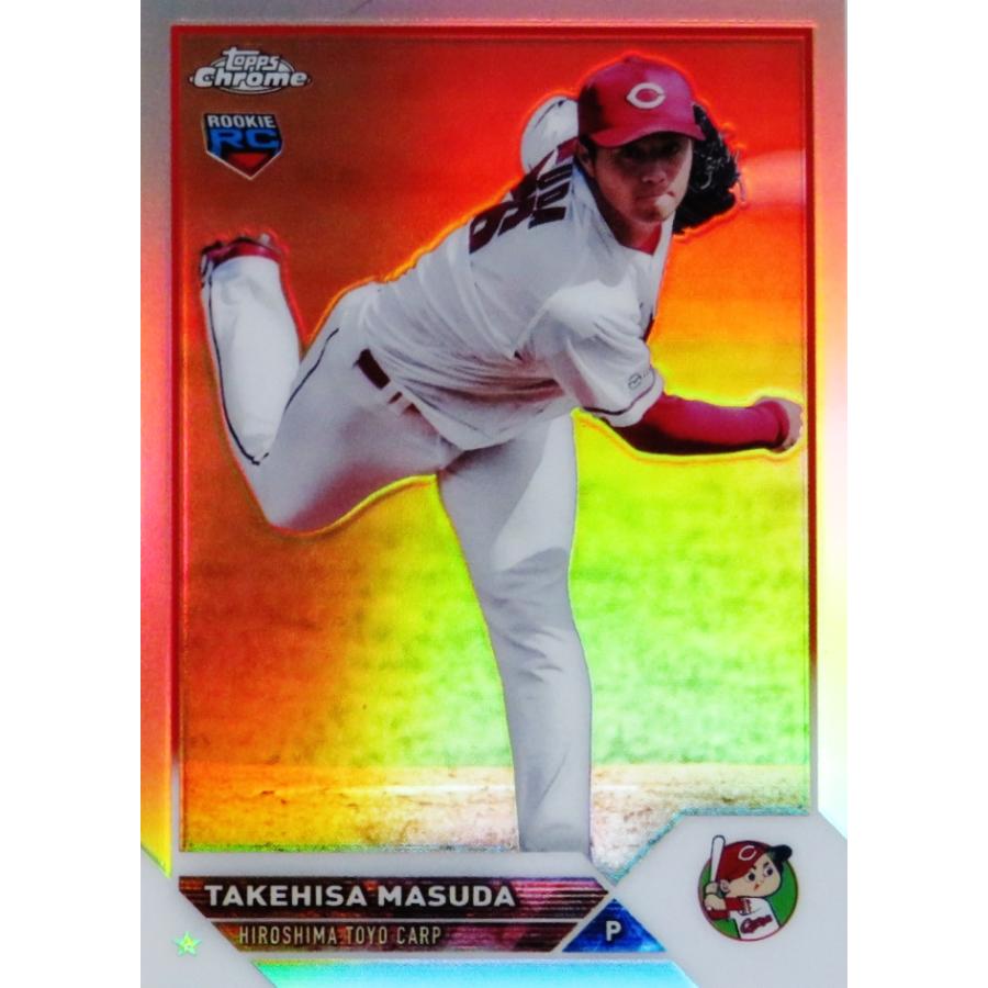 Topps2023 冷たく NPB Chrome 50シリ No.203 益田武尚 広島カープ Topps2023 冷たく NPB Chrome 50シリ No.203 益田武尚 広島カープ